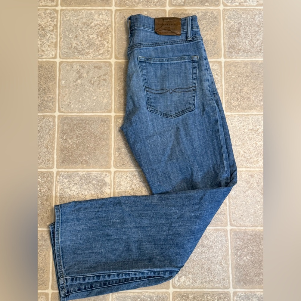 Lucky Brand Blue Straight Jeans Classic Style